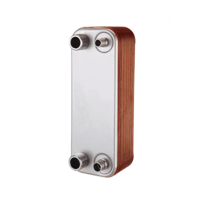 Hydraulic Cooler Hot Water Coil Copper Compact Brazed Plate Heat Exchanger