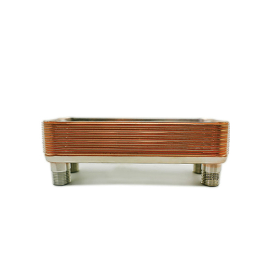 Factory Copper Brazed Plate Heat Exchange for Hydronic Heating Evaporator Condenser