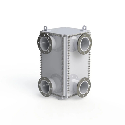 Titanium Welded Compabloc Heat Exchanger For Steam High Temperature