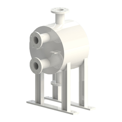 Full-Welded Plate And Shell Heat Exchanger For Exhaust Gas Recovery