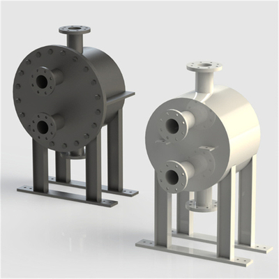 Full Welded Plate And Shell Heat Exchanger For Gas Heating And Cooling