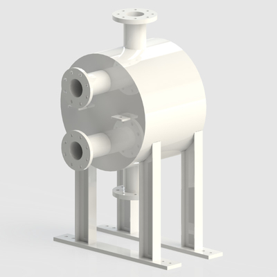 Full Welded Plate And Shell Heat Exchanger For Gas Heating And Cooling