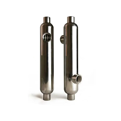 Customize stainless steel Ti material plasma welding shell and tube heat exchanger swimming pool heat exchanger