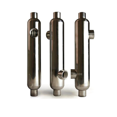 Factory wholesale stainless steel shell and tube pool heat exchanger water cooler heat exchanger for swimming pool