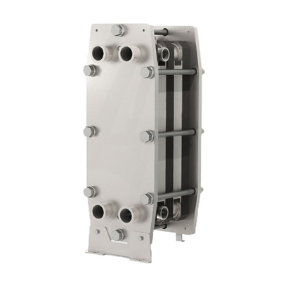 NBR Sanitary Gasket Plate Heat Exchanger Stainless Steel Frame Fad Class