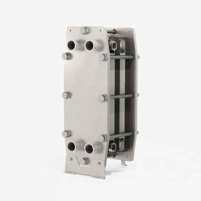 Beer / Milk Sanitary Plate Heat Exchanger Stainless Steel CIP Heating