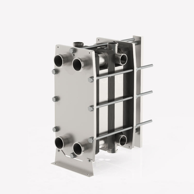 Beer / Milk Sanitary Plate Heat Exchanger Stainless Steel CIP Heating