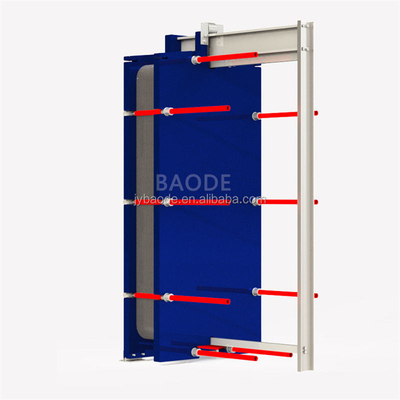 Cross Flow Semi Welded Gasket Plate Heat Exchanger in Petrochemical