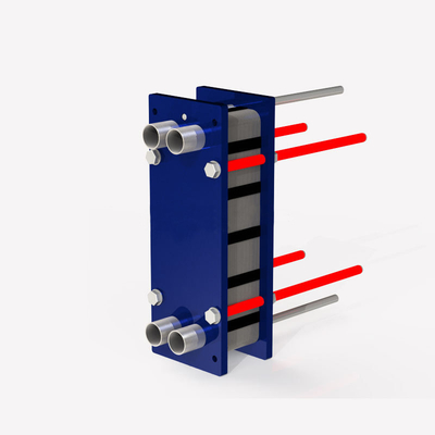 Semi Welded Water to Water Gasket Plate Heat Exchanger For Cooling