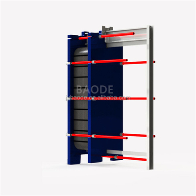 High Heat Transfer Efficiency Semi Welded Plate Heat Exchanger Gasket Plate Heat Exchanger