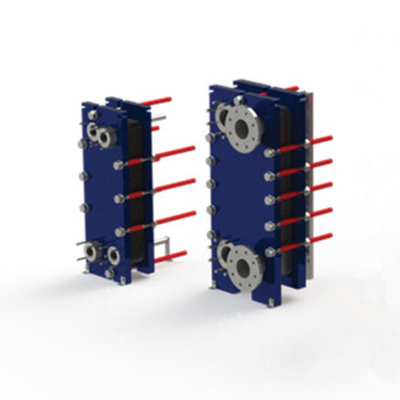 Customized Semi Welded Plate Heat Exchanger HVAC Titanium For Seawater