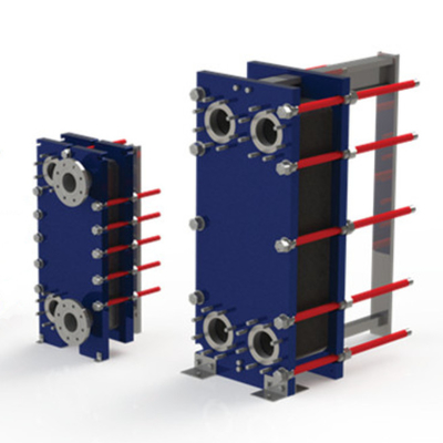 PHE Semi Welded Plate Heat Exchanger For Industrial Plant