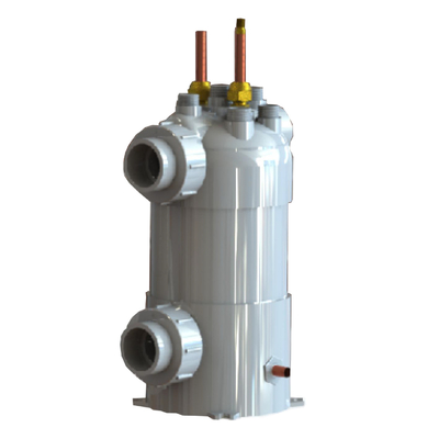 Advanced PVC Heat Exchanger for Corrosion Resistant Swimming Pool Heaters and Waste Heat Recovery