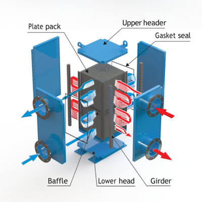 Reliable and Efficient Technology Compabloc Welded Plate Heat Exchanger