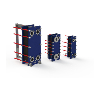 High Heat Transfer Efficiency Semi Welded Plate Heat Exchanger Gasket Plate Heat Exchanger