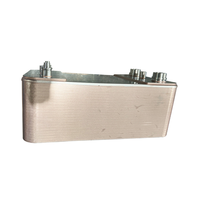 Stainless Steel Brazed Plate Heat Exchanger Air Recuperator Refrigeration Parts Application