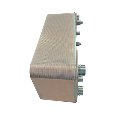 BL130 Series Stainless Steel Phe Copper Beer To Water Brazed Plate Heat Exchanger