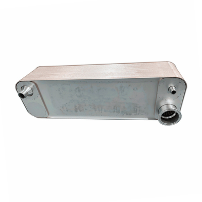 High Temperature Durable Copper Brazed Plate Heat Exchanger for Dairy Water Chiller