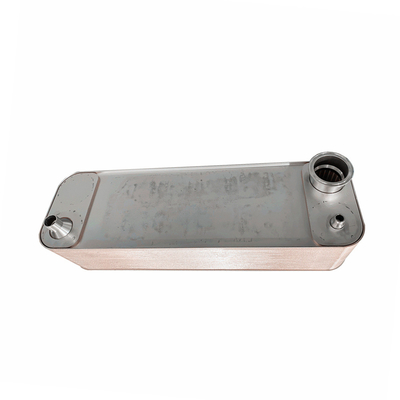 Copper Stainless Steel Evaporator Freon To Water Brazed Plate Heat Exchanger Hydraulic Cooler