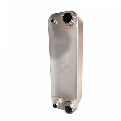 Copper Stainless Steel Evaporator Freon To Water Brazed Plate Heat Exchanger Hydraulic Cooler