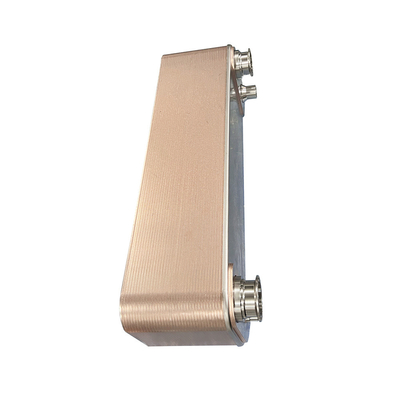 Custom High Quality Brazed Plate Steam-Water Heating Heat Exchanger Beer Wort Chiller Stainless Steel Heat Exchanger