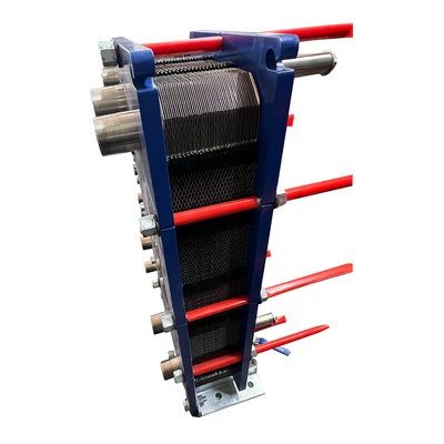 Stainless Steel Semi Welded Gasket Plate Heat Exchanger for Seawater Cooling System