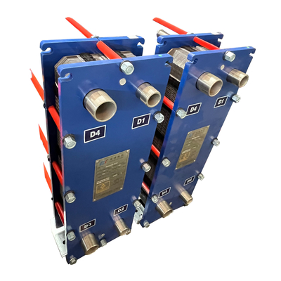 High Efficiency Energy-Saving Semi Welded Gasket Plate Heat Exchanger for Oil Cooling
