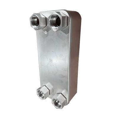 Condenser Copper Brazed Plate Heat Exchanger Plate Heat Exchanger for Hydraulic Pressure Machine