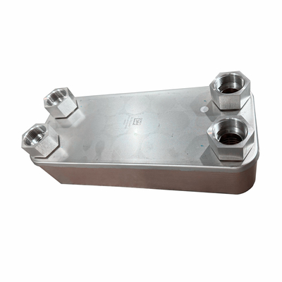 High Heat Transfer Efficiency Stainless Steel Brazed Plate Heat Exchanger for Chiller HVAC Liquid to Water Cooler Refrigeration