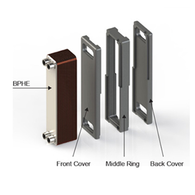 Manufacturer Best Price Brazed Plate Heat Exchanger Heating Insulation