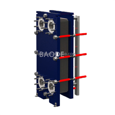 BH100 Stainless Steel Gasket Plate Heat Exchanger for Seawater Cooling System