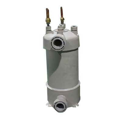 Swimming Pool Heat Pump and Aquarium Chiller PVC Heat Exchanger with Titanium Tube and PVC Shell